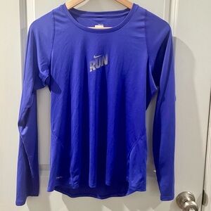 Nike Deep Purple Dri-FIT/FitDry Running Shirt